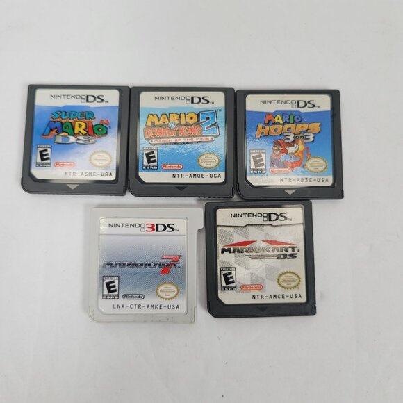 Nintendo DS & 3DS Mario Games Bundle Set of 5 - Picture 5 of 6